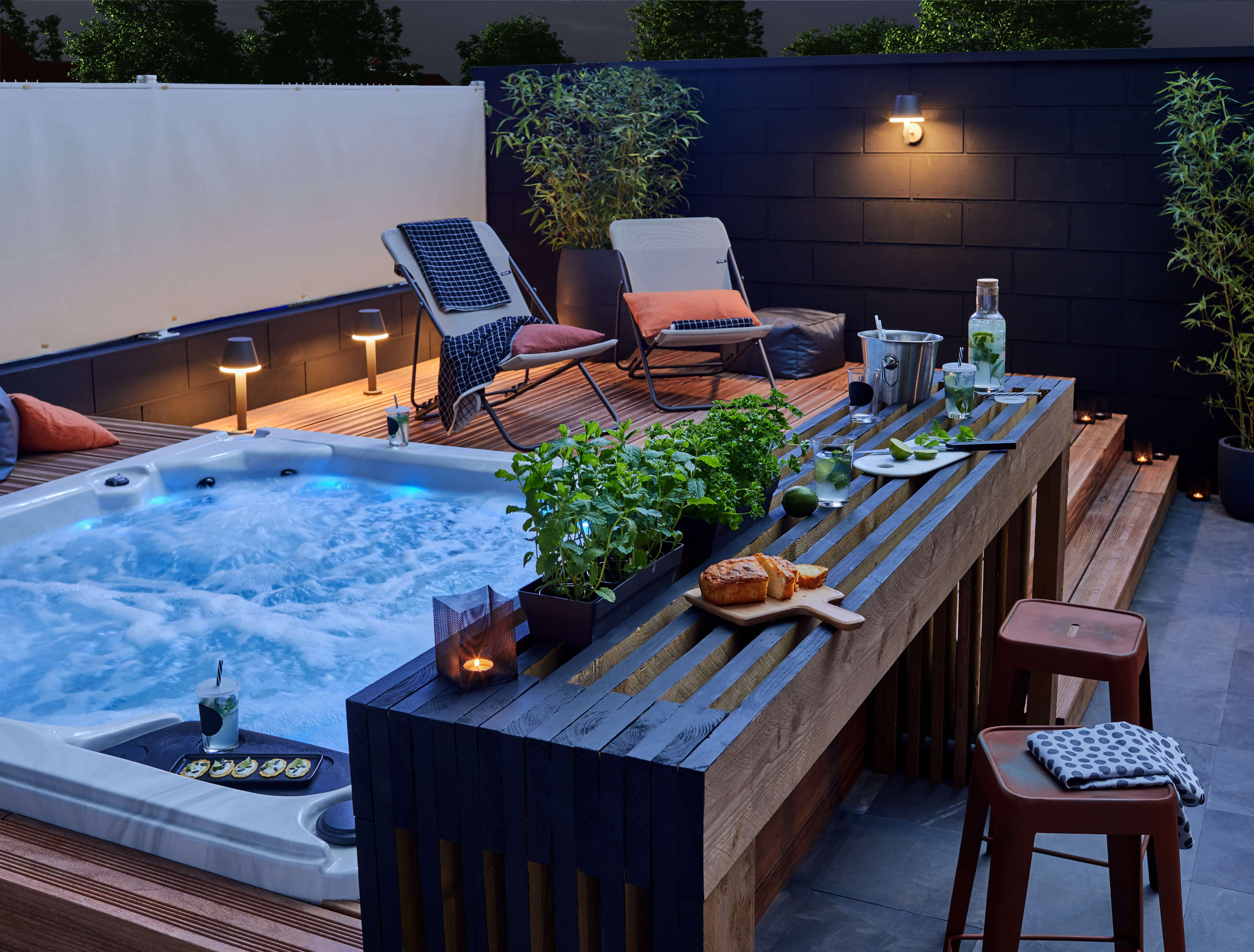 Comment amenager un coin spa dans son jardin ?